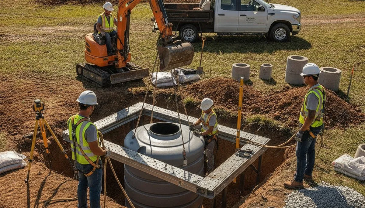 Septic tank installation for Albuquerque, NM homes by On Call Plumbers