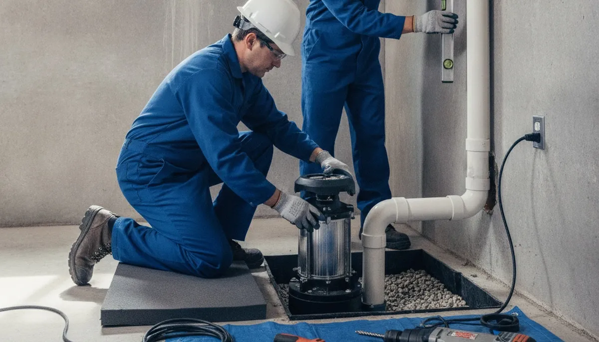 Sump pump installation service for Albuquerque, NM homes by On Call Plumbers