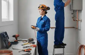 Tankless water heater installation service in Albuquerque, NM for reliable hot water